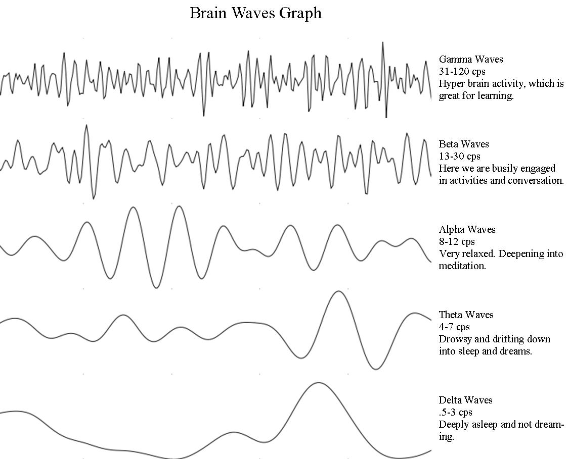 Brain Waves Graph